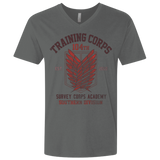 T-Shirts Heavy Metal / X-Small 104th Training Corps Men's Premium V-Neck