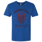 T-Shirts Royal / X-Small 104th Training Corps Men's Premium V-Neck