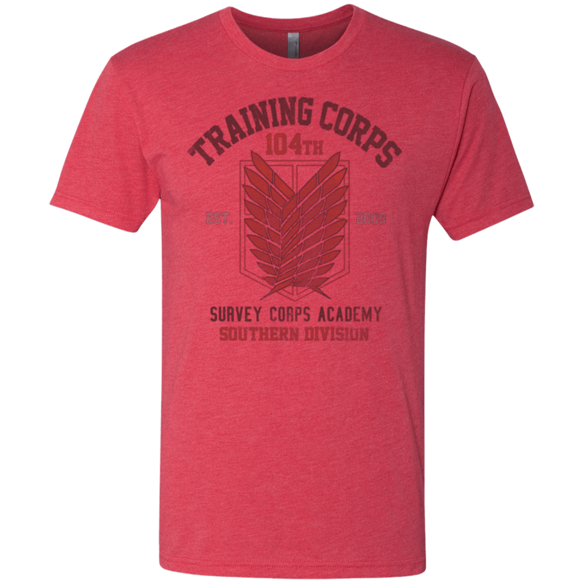 T-Shirts Vintage Red / Small 104th Training Corps Men's Triblend T-Shirt