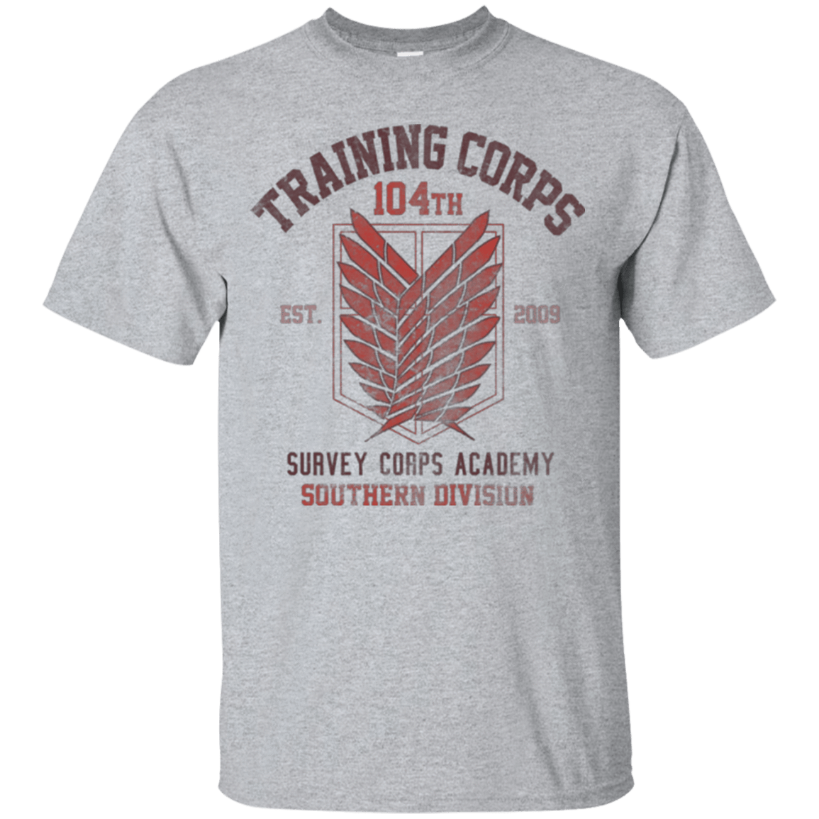 T-Shirts Sport Grey / Small 104th Training Corps T-Shirt