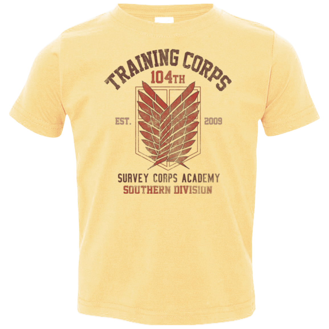 T-Shirts Butter / 2T 104th Training Corps Toddler Premium T-Shirt
