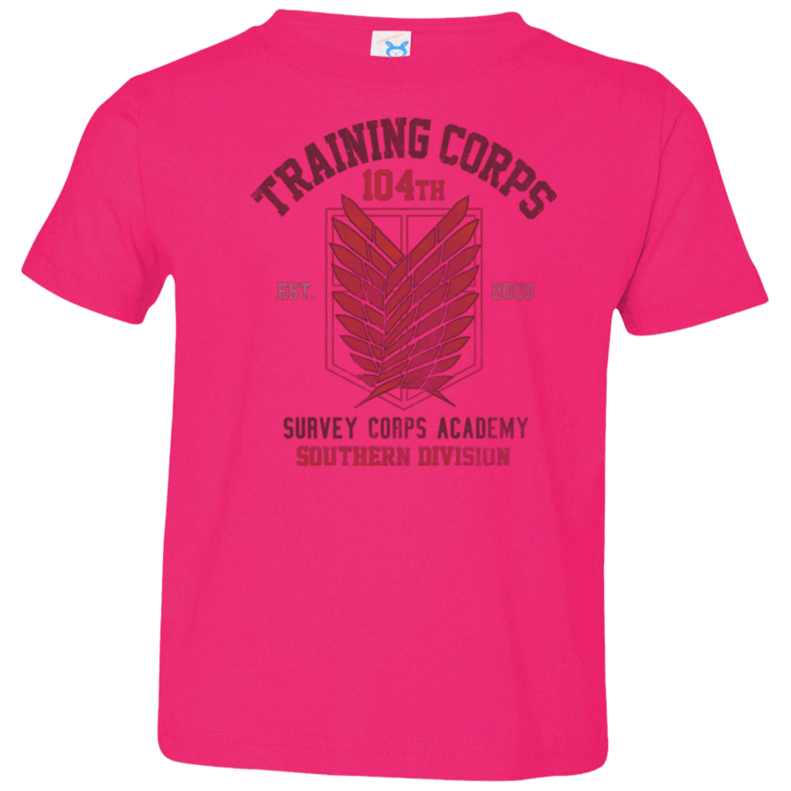 T-Shirts Hot Pink / 2T 104th Training Corps Toddler Premium T-Shirt