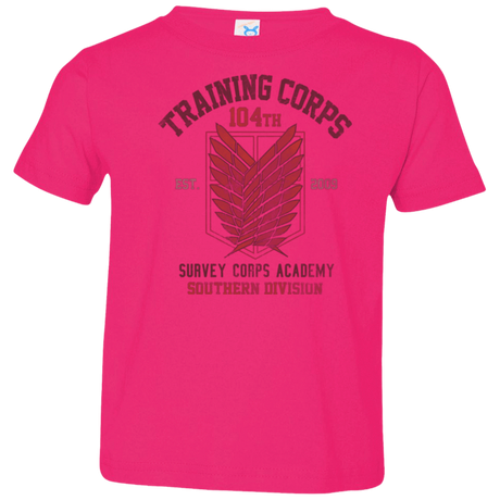 T-Shirts Hot Pink / 2T 104th Training Corps Toddler Premium T-Shirt