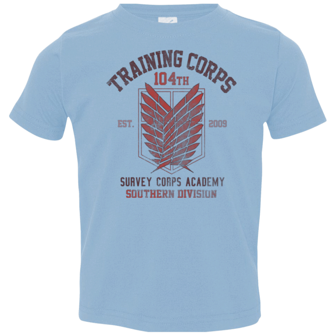 T-Shirts Light Blue / 2T 104th Training Corps Toddler Premium T-Shirt
