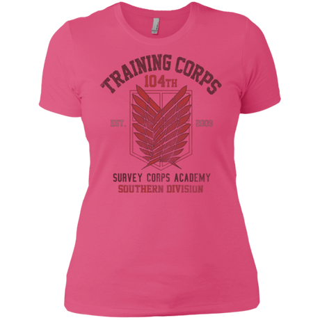 T-Shirts Hot Pink / X-Small 104th Training Corps Women's Premium T-Shirt
