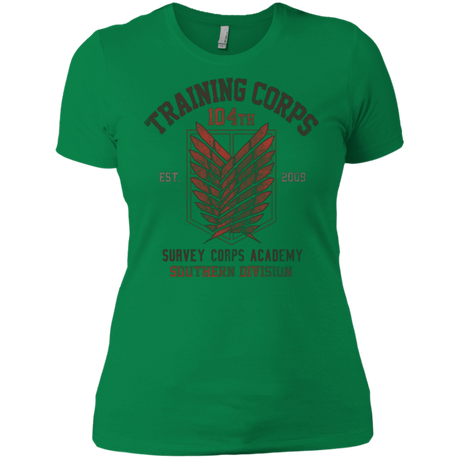 T-Shirts Kelly Green / X-Small 104th Training Corps Women's Premium T-Shirt