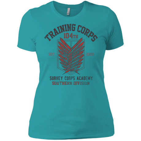 T-Shirts Tahiti Blue / X-Small 104th Training Corps Women's Premium T-Shirt