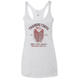 T-Shirts Heather White / X-Small 104th Training Corps Women's Triblend Racerback Tank
