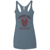 T-Shirts Indigo / X-Small 104th Training Corps Women's Triblend Racerback Tank