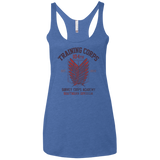 T-Shirts Vintage Royal / X-Small 104th Training Corps Women's Triblend Racerback Tank