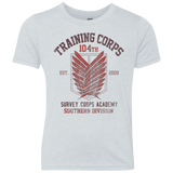 T-Shirts Heather White / YXS 104th Training Corps Youth Triblend T-Shirt