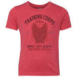 T-Shirts Vintage Red / YXS 104th Training Corps Youth Triblend T-Shirt