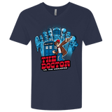 T-Shirts Midnight Navy / X-Small 11 vs universe Men's Premium V-Neck
