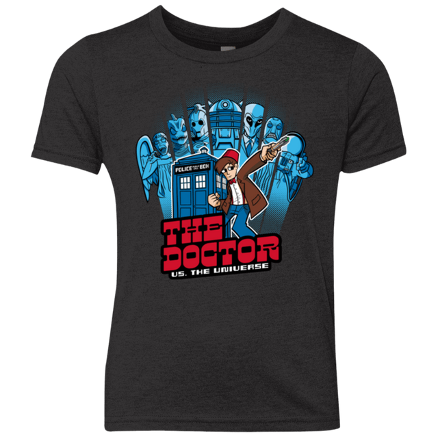 T-Shirts Vintage Black / YXS 11 vs universe Youth Triblend T-Shirt