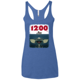 T-Shirts Vintage Royal / X-Small 12:00 AM Women's Triblend Racerback Tank