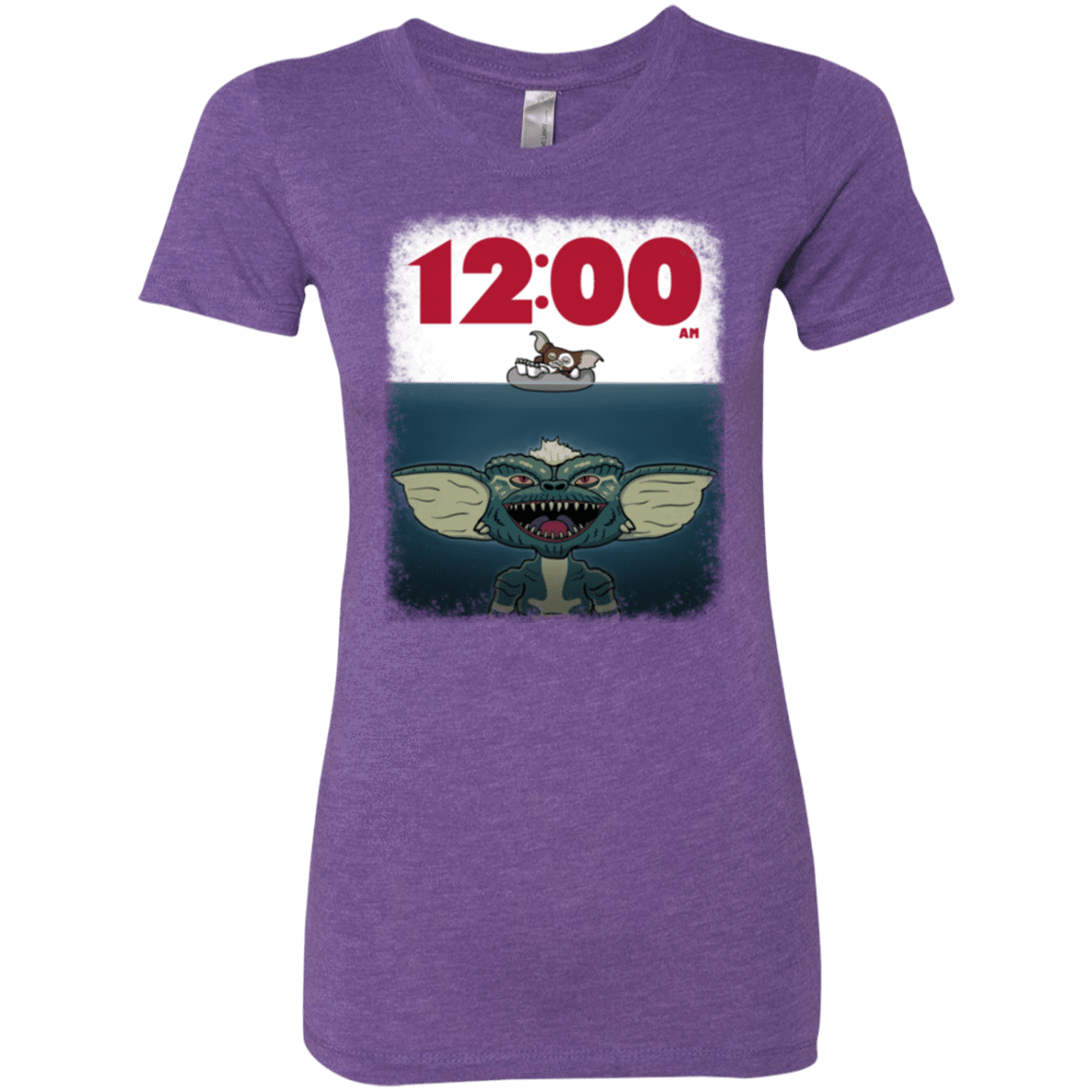 T-Shirts Purple Rush / Small 12:00 AM Women's Triblend T-Shirt