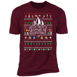 T-Shirts Maroon / S 12 Games of Christmas Men's Premium T-Shirt