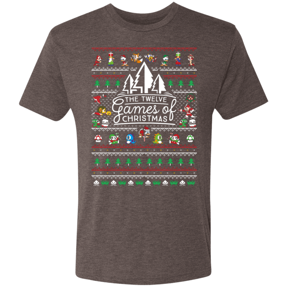 T-Shirts Macchiato / S 12 Games of Christmas Men's Triblend T-Shirt