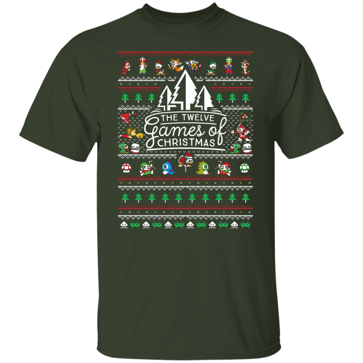 T-Shirts Forest / S 12 Games of Christmas T-Shirt