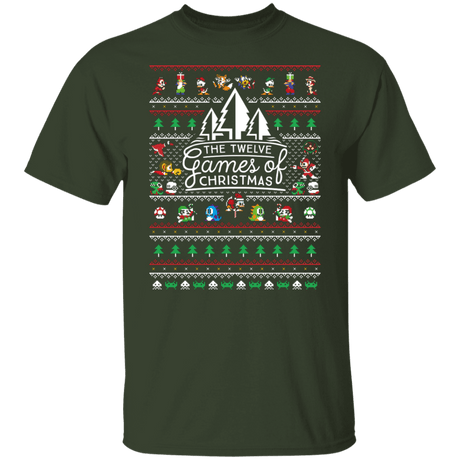 T-Shirts Forest / S 12 Games of Christmas T-Shirt