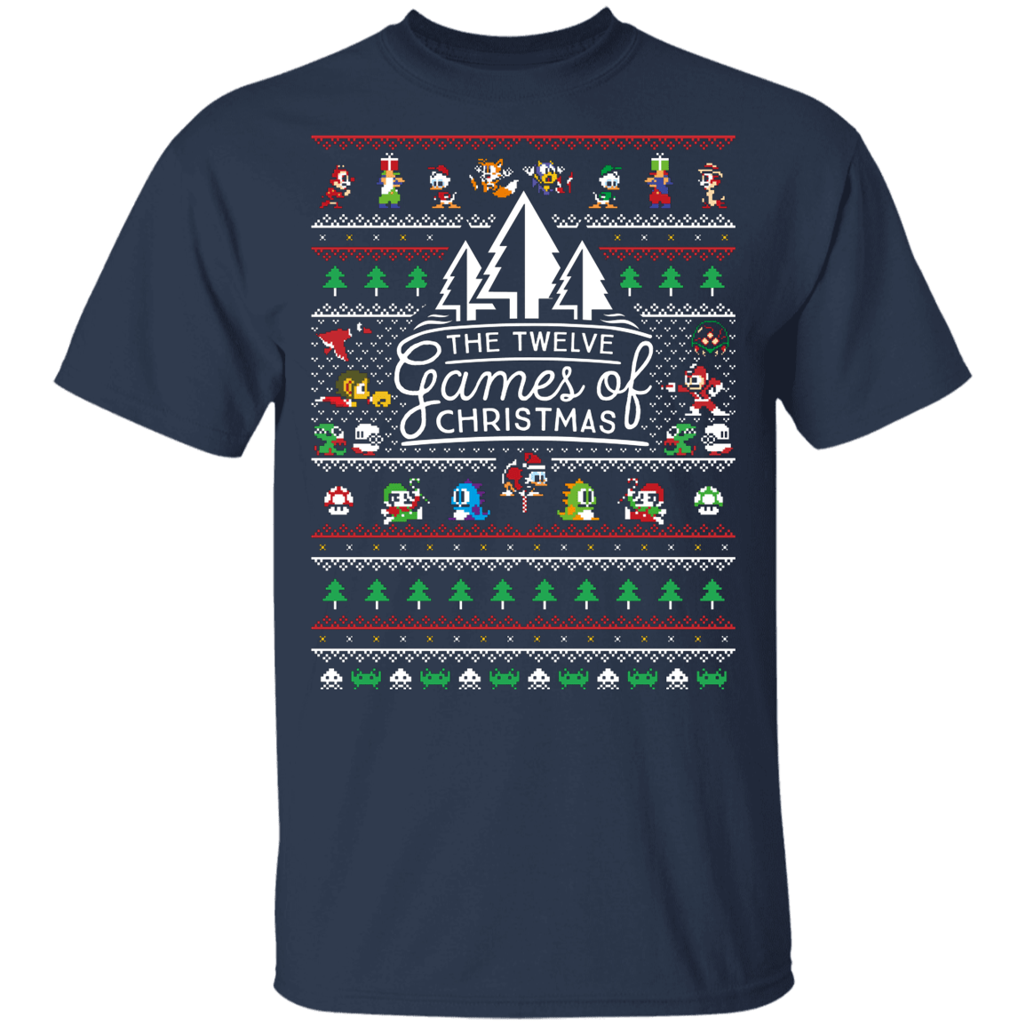 T-Shirts Navy / YXS 12 Games of Christmas Youth T-Shirt