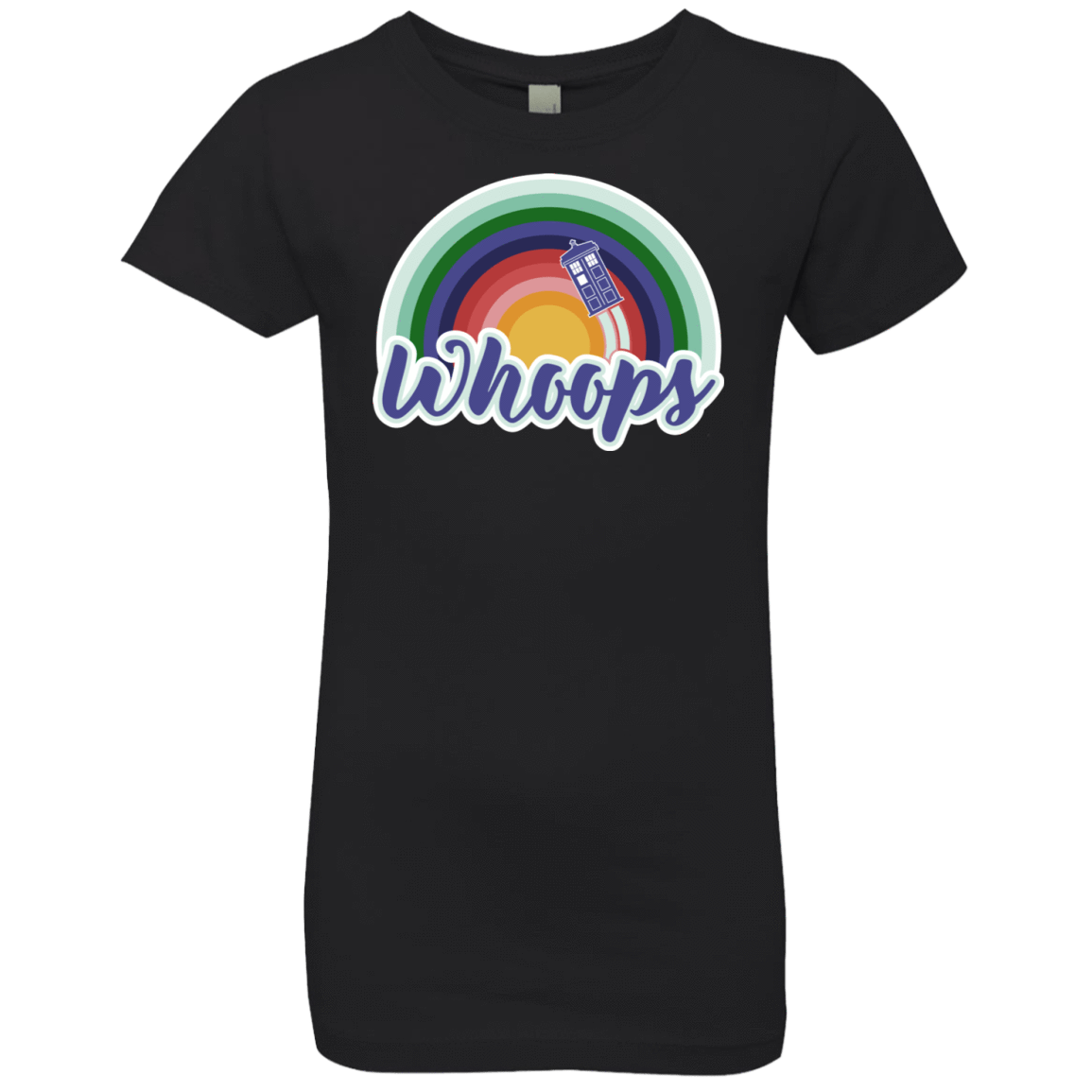 T-Shirts Black / YXS 13th Doctor Retro Whoops Girls Premium T-Shirt