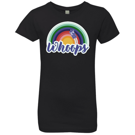 T-Shirts Black / YXS 13th Doctor Retro Whoops Girls Premium T-Shirt