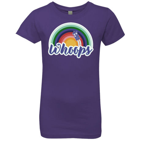 T-Shirts Purple Rush / YXS 13th Doctor Retro Whoops Girls Premium T-Shirt