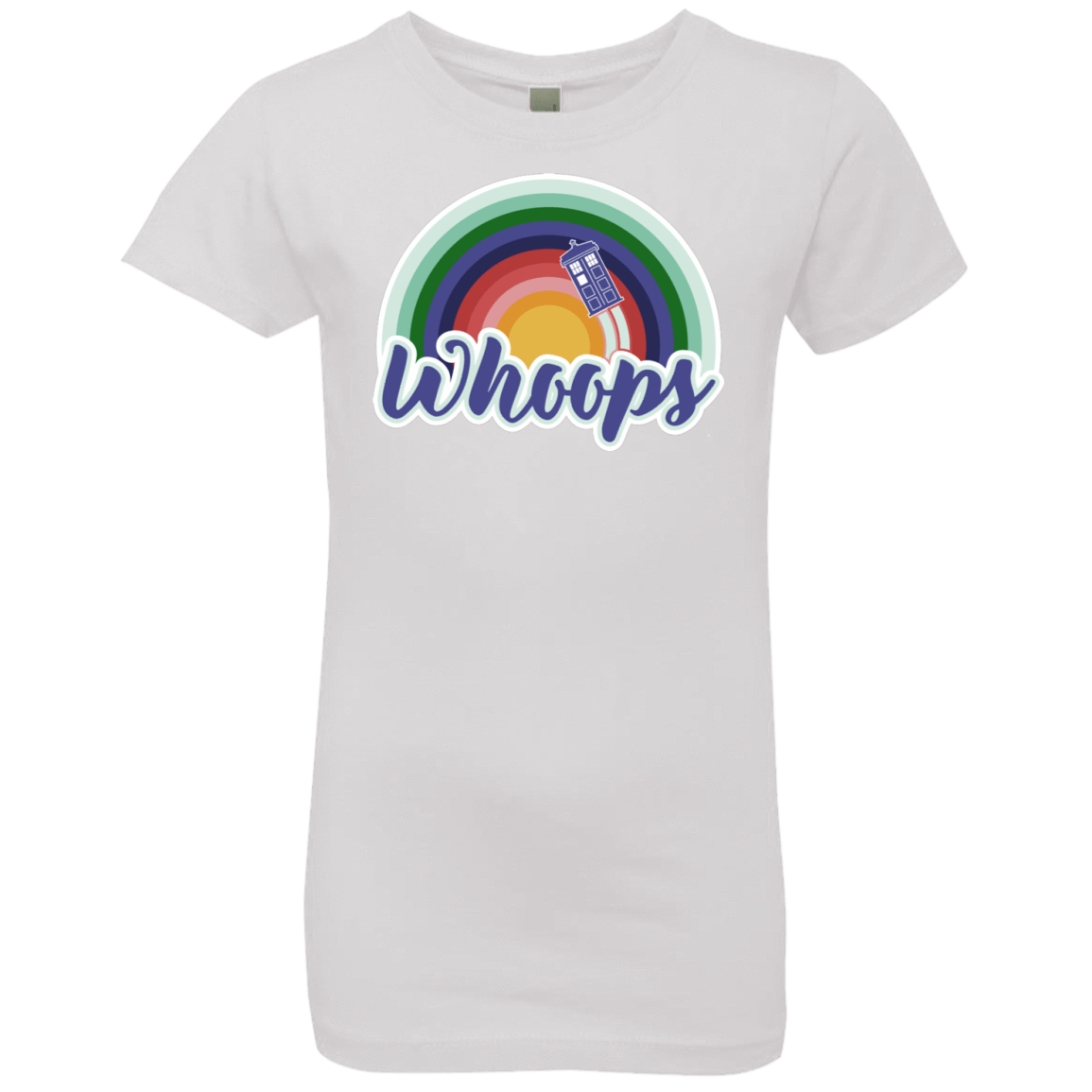 T-Shirts White / YXS 13th Doctor Retro Whoops Girls Premium T-Shirt