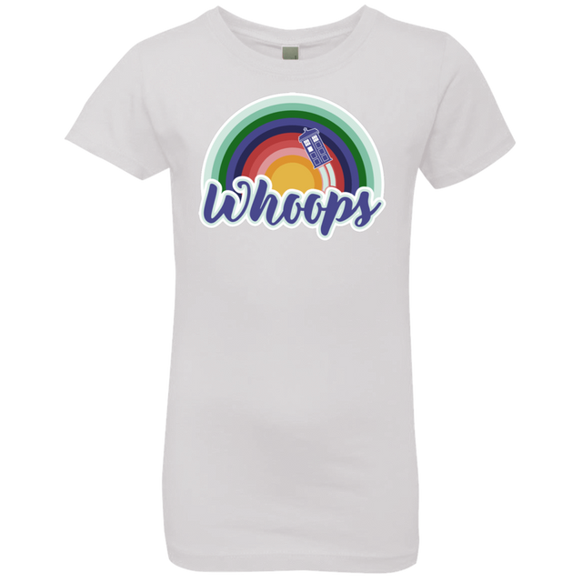 T-Shirts White / YXS 13th Doctor Retro Whoops Girls Premium T-Shirt