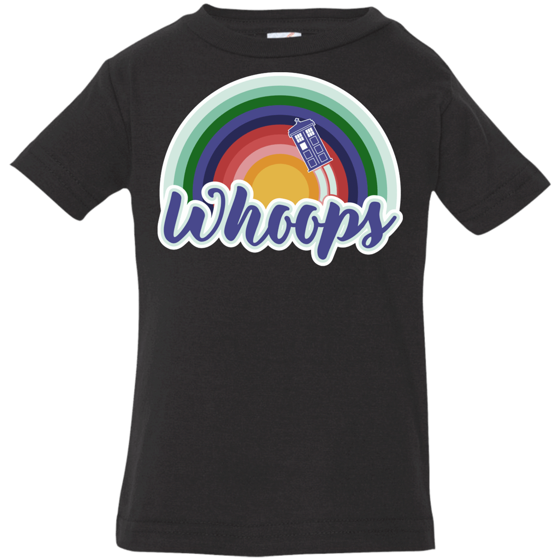 T-Shirts Black / 6 Months 13th Doctor Retro Whoops Infant Premium T-Shirt