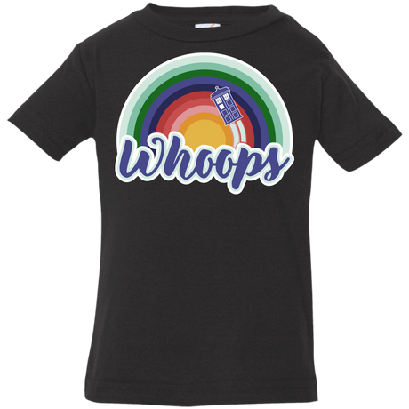 T-Shirts Black / 6 Months 13th Doctor Retro Whoops Infant Premium T-Shirt