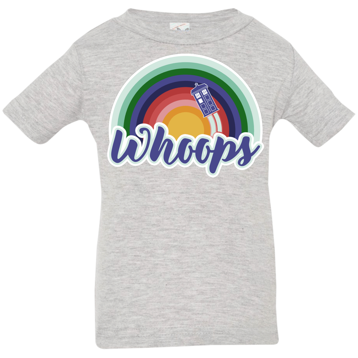 T-Shirts Heather Grey / 6 Months 13th Doctor Retro Whoops Infant Premium T-Shirt