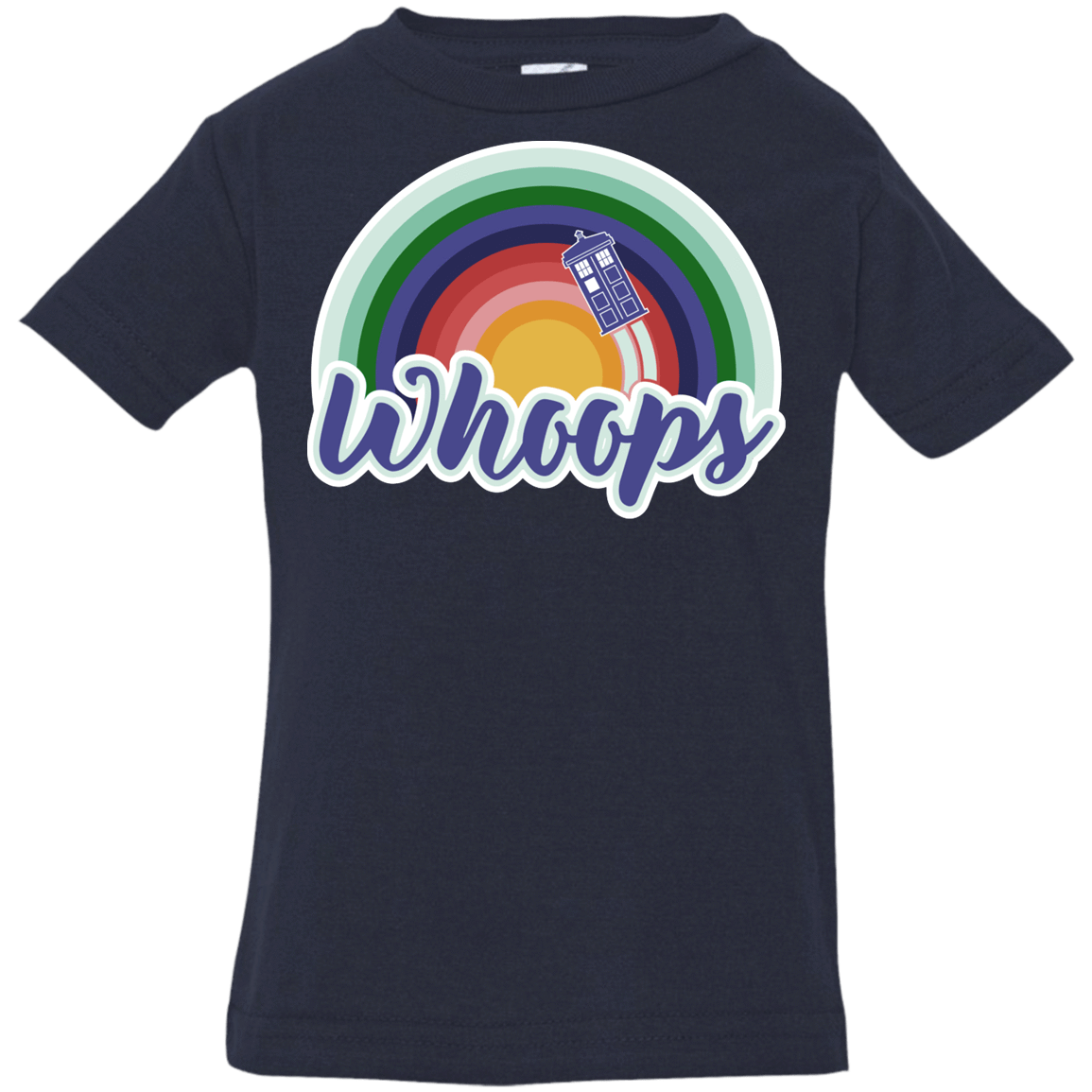 T-Shirts Navy / 6 Months 13th Doctor Retro Whoops Infant Premium T-Shirt