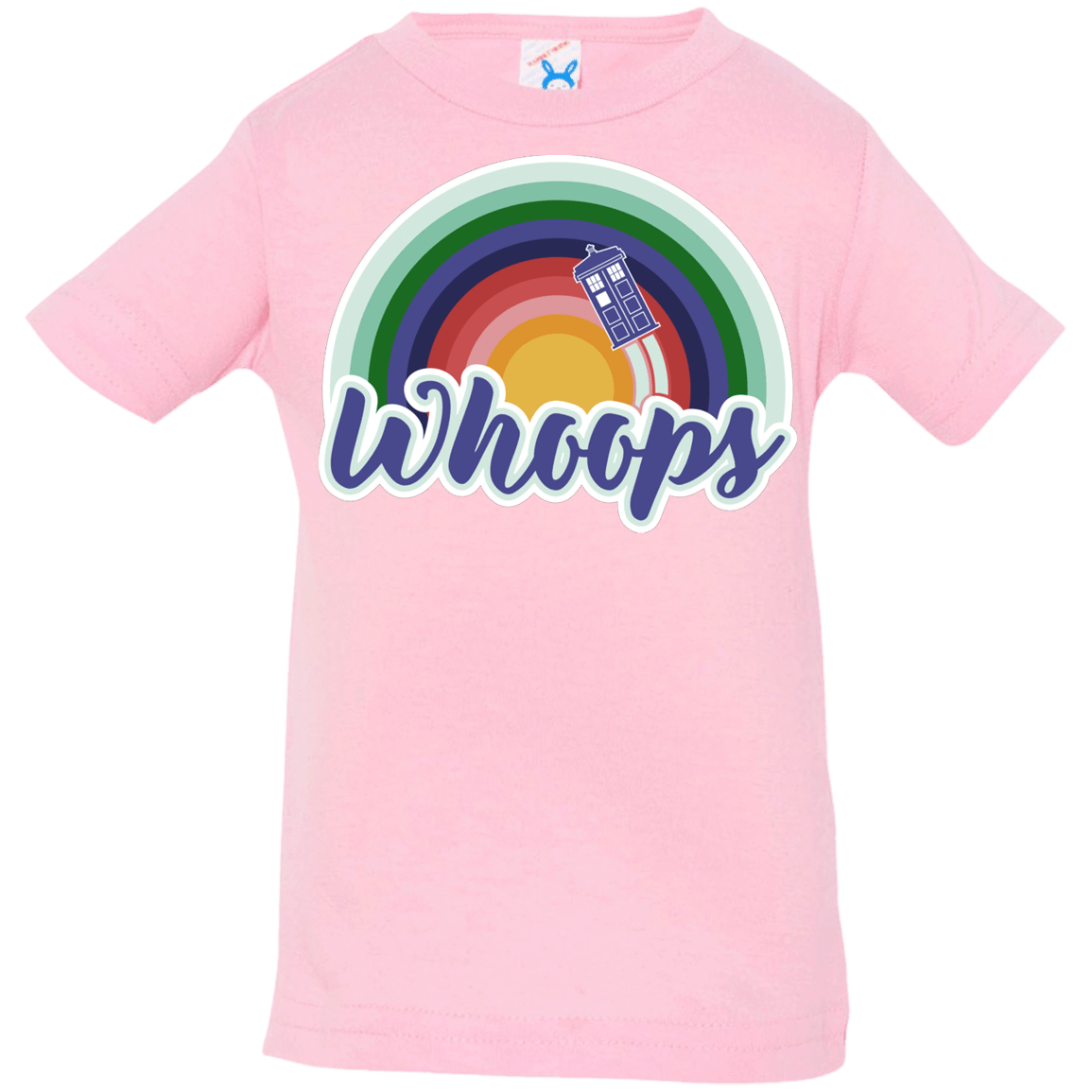 T-Shirts Pink / 6 Months 13th Doctor Retro Whoops Infant Premium T-Shirt