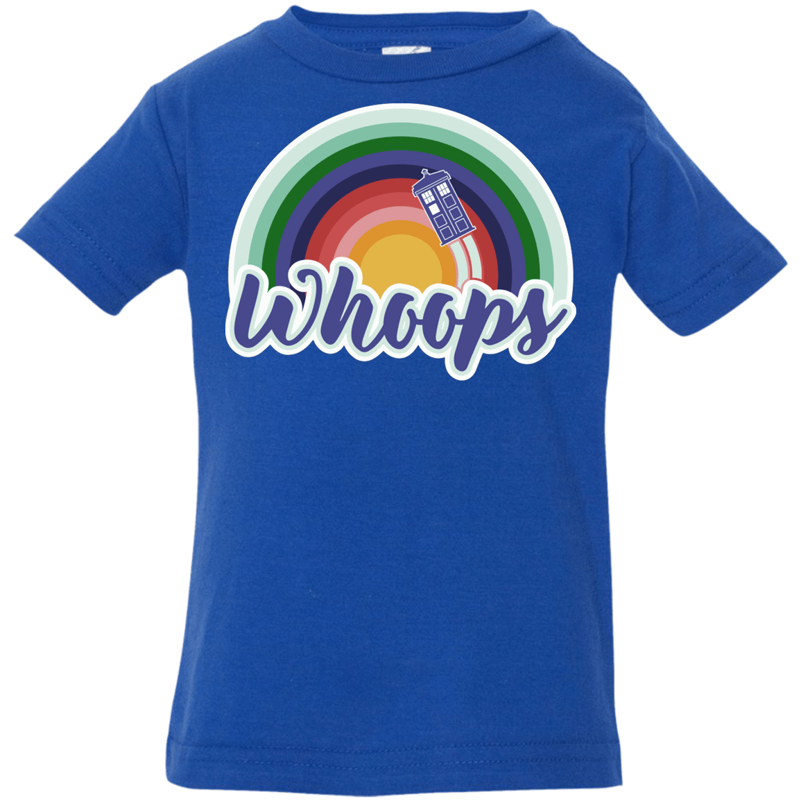 T-Shirts Royal / 6 Months 13th Doctor Retro Whoops Infant Premium T-Shirt