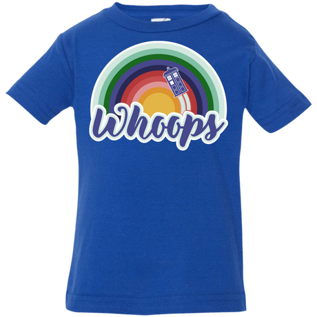 T-Shirts Royal / 6 Months 13th Doctor Retro Whoops Infant Premium T-Shirt