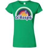 T-Shirts Irish Green / S 13th Doctor Retro Whoops Junior Slimmer-Fit T-Shirt