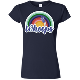 T-Shirts Navy / S 13th Doctor Retro Whoops Junior Slimmer-Fit T-Shirt