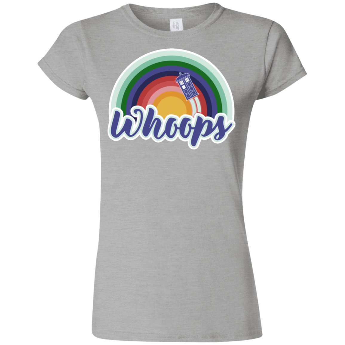 T-Shirts Sport Grey / S 13th Doctor Retro Whoops Junior Slimmer-Fit T-Shirt