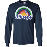 T-Shirts Navy / S 13th Doctor Retro Whoops Men's Long Sleeve T-Shirt