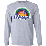 T-Shirts Sport Grey / S 13th Doctor Retro Whoops Men's Long Sleeve T-Shirt