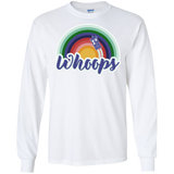 T-Shirts White / S 13th Doctor Retro Whoops Men's Long Sleeve T-Shirt