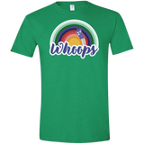 T-Shirts Heather Irish Green / S 13th Doctor Retro Whoops Men's Semi-Fitted Softstyle