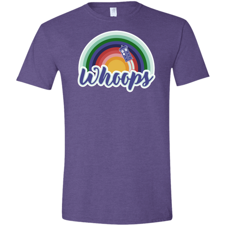 T-Shirts Heather Purple / S 13th Doctor Retro Whoops Men's Semi-Fitted Softstyle