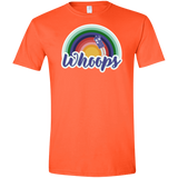 T-Shirts Orange / S 13th Doctor Retro Whoops Men's Semi-Fitted Softstyle