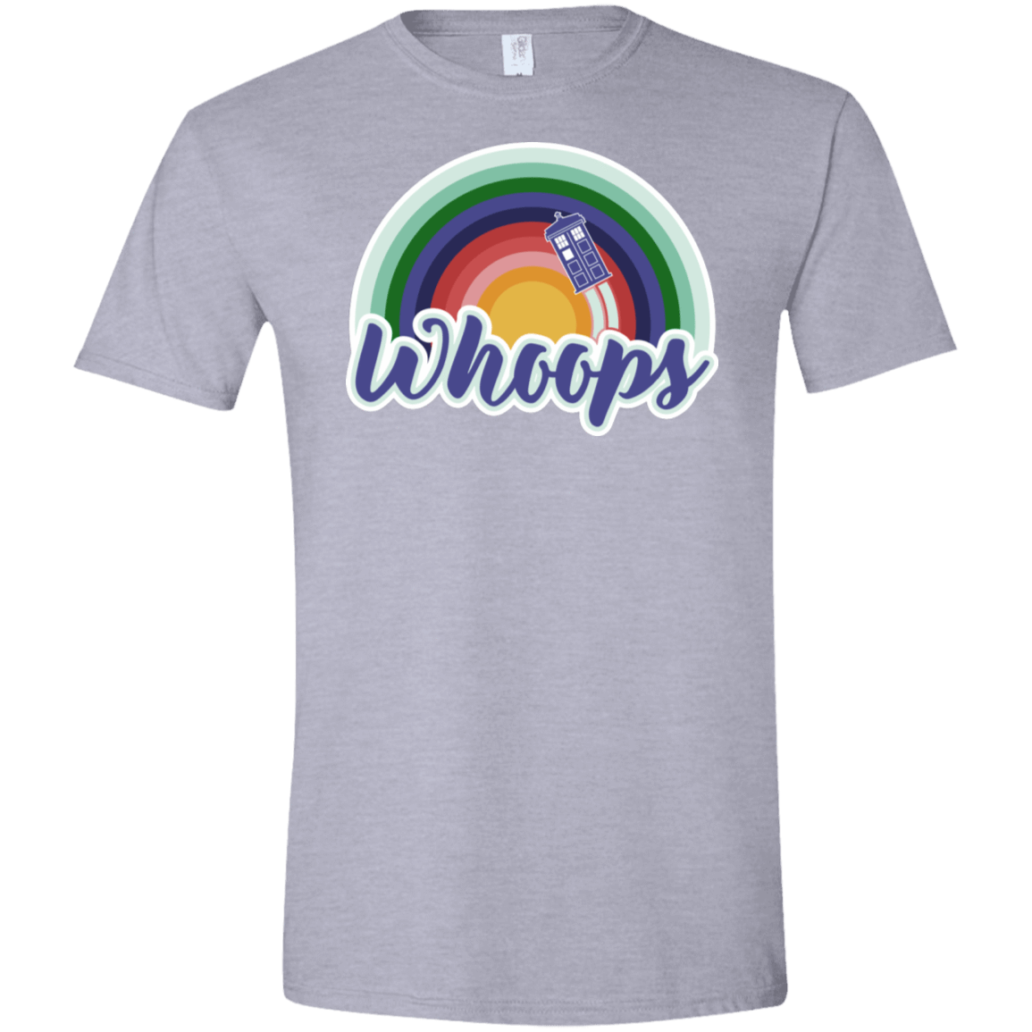 T-Shirts Sport Grey / X-Small 13th Doctor Retro Whoops Men's Semi-Fitted Softstyle