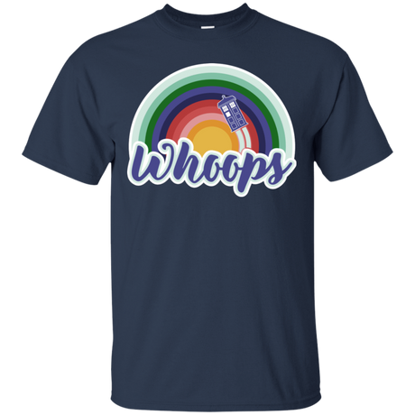 T-Shirts Navy / S 13th Doctor Retro Whoops T-Shirt