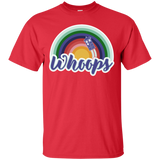 T-Shirts Red / S 13th Doctor Retro Whoops T-Shirt