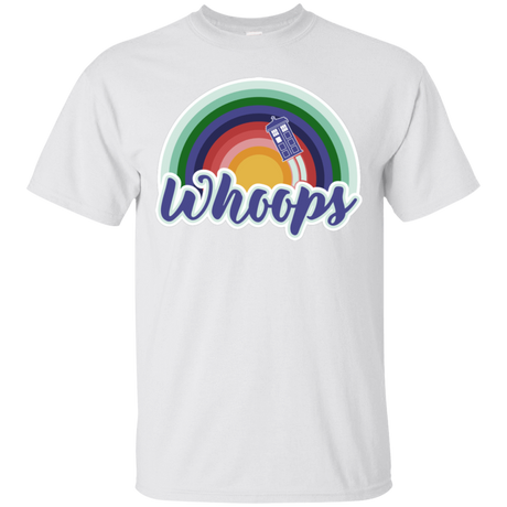 T-Shirts White / S 13th Doctor Retro Whoops T-Shirt